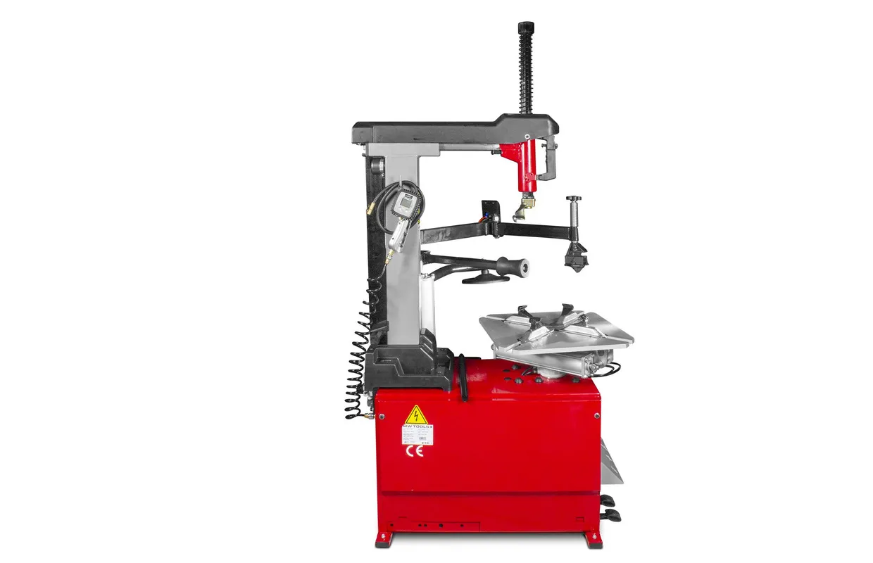 Bandenwisselaar tiltkolom met hulparm 3x400V 24"  MW Tools