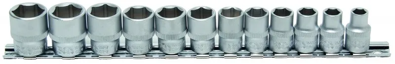 BGS TECHNIC 12DELIG DOPPENSET, 3/8, 6PT, 8  19 MM