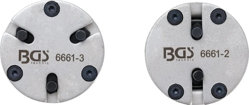 BGS TECHNIC REMZUIGERTERUGSTELADAPTERSET UNIVERSEEL MET 2 & 3 PENNEN 2DLG