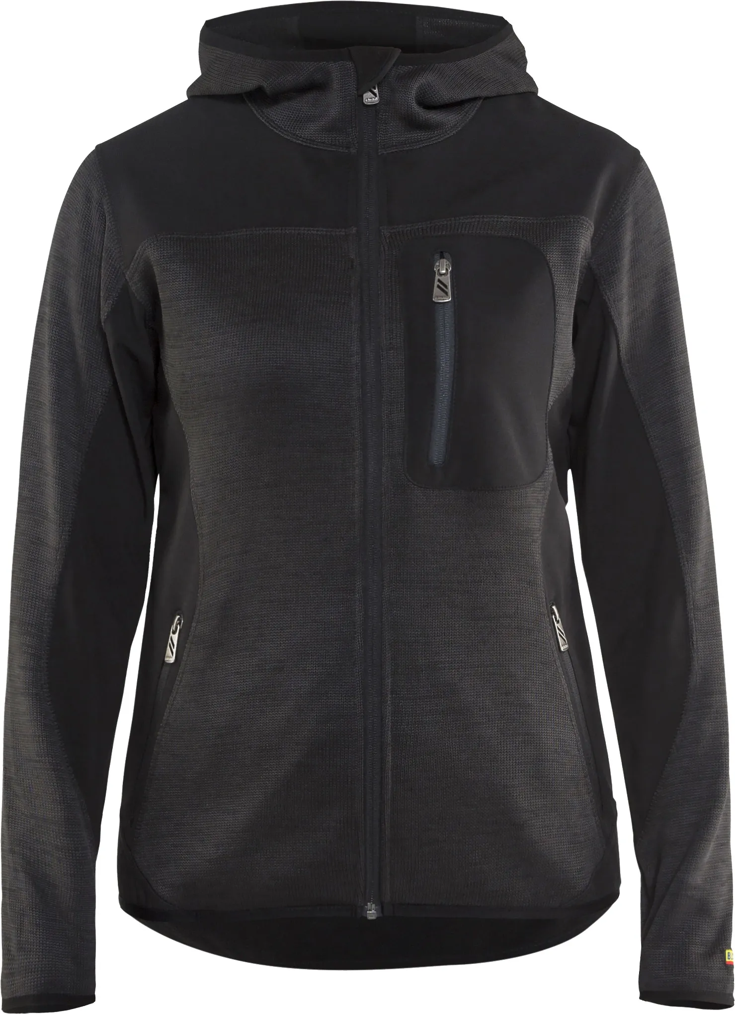 Blaklader Gebreid Damesvest, versterkt met softshell