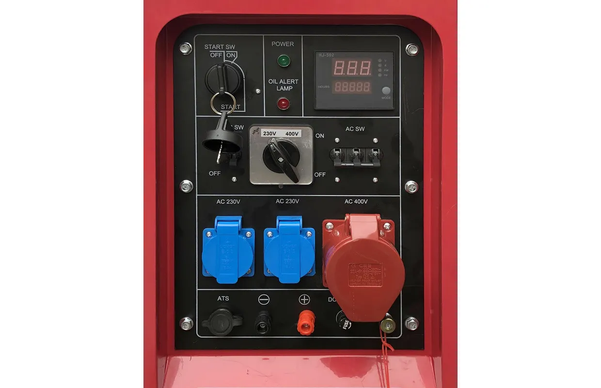 Diesel generator 8kW 1x230V + 10kW 3x400V MW Tools