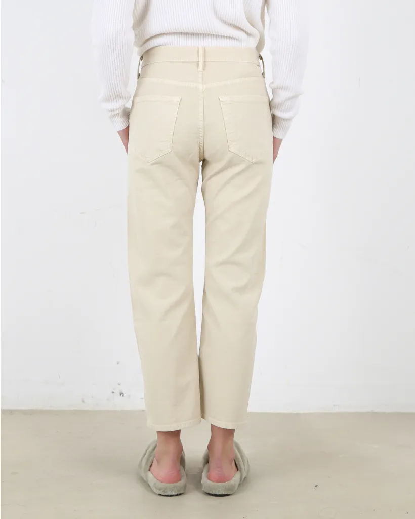 Ditcher Crop Jeans Chalk Tapioca