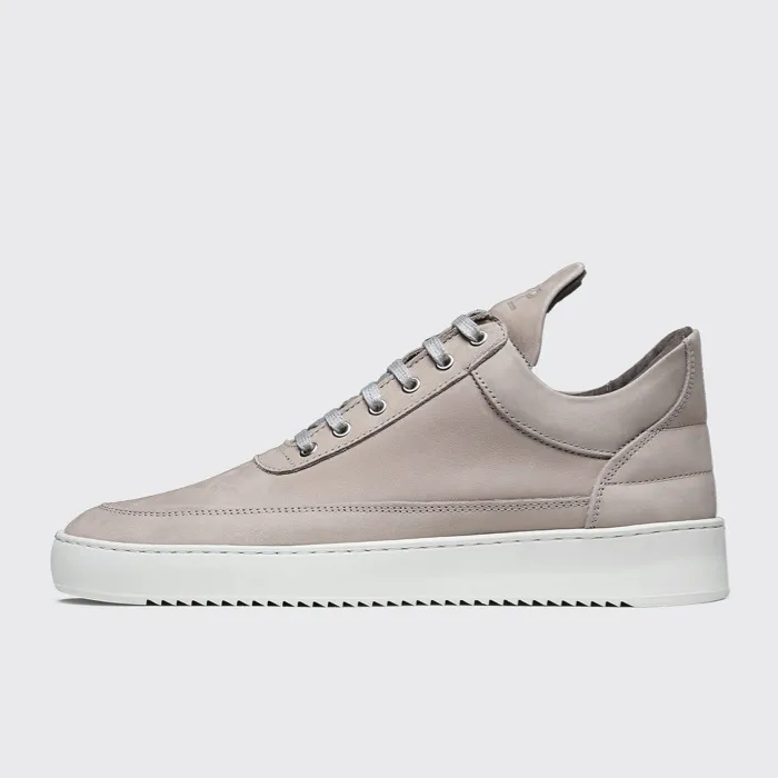 FILLING PIECES LOW TOP RIPPLE NUBUCK PLASTER  HEREN SNEAKERS