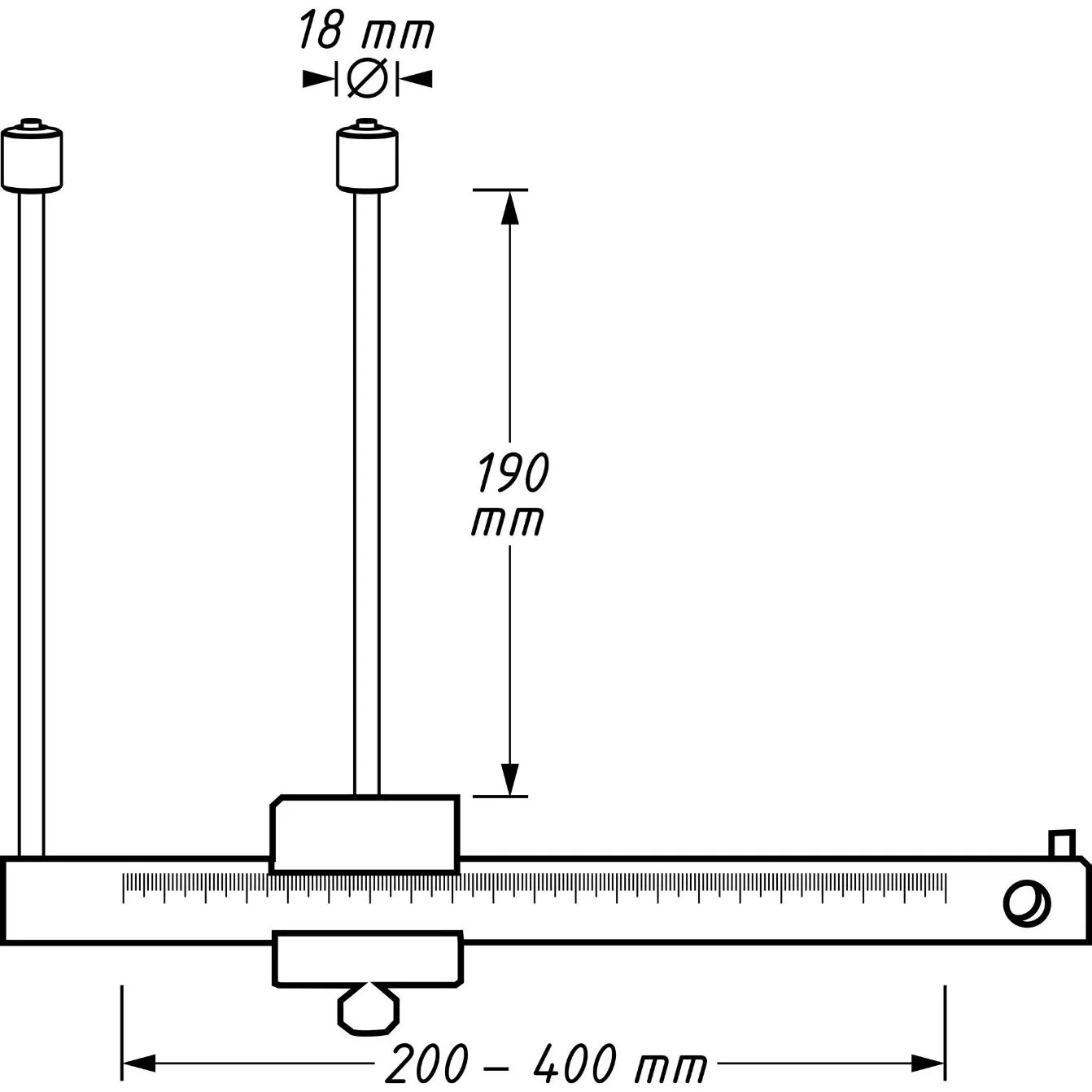HAZET 49564 REMSCHIJFSCHUIFMAAT