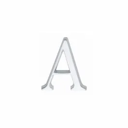 INTERSTEEL Huisletter A 50mm chroom mat