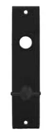 Intersteel Kortschild Rechthoekig WC63/8 mat zwart