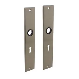 INTERSTEEL Langschild renovatie SL56mm Nikkel mat
