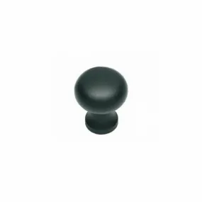 Intersteel meubelknop - paddenstoel - ø 25 mm - smeedijzer - zwart