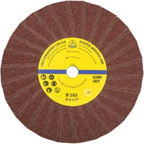 Klingspor - FSR 618 - vouwschuurwiel - 165 x 14mm - K80
