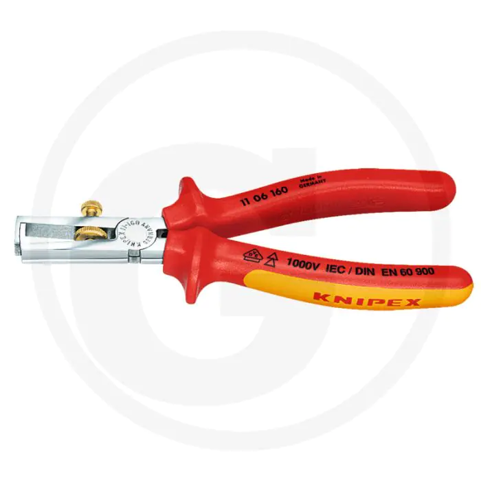 Knipex knipex striptang 160mm geïsoleerd vde-getest met bevestigingsoog