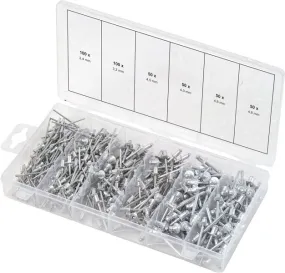 KS Tools assortiment blindklinknagels, 400 stuks, 970.0150