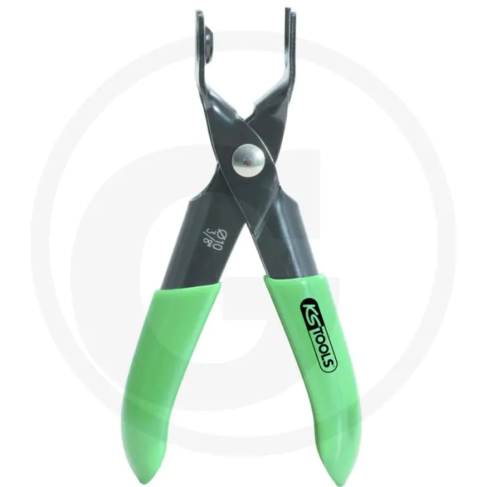 KS Tools Brandstofleidingtang,10 mm - zelfsluitend, tauchisoliert, 125x70x20 mm