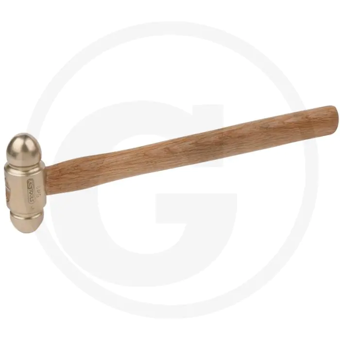 KS TOOLS BRONZE SCHLOSSERHAMMER 700G  AMERIKAANS MODEL, VONKVRIJ, 108MM BREED