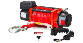 Lier 24V 8164 kg 22m synthetische kabel draadloze afstandsbediening MW Tools