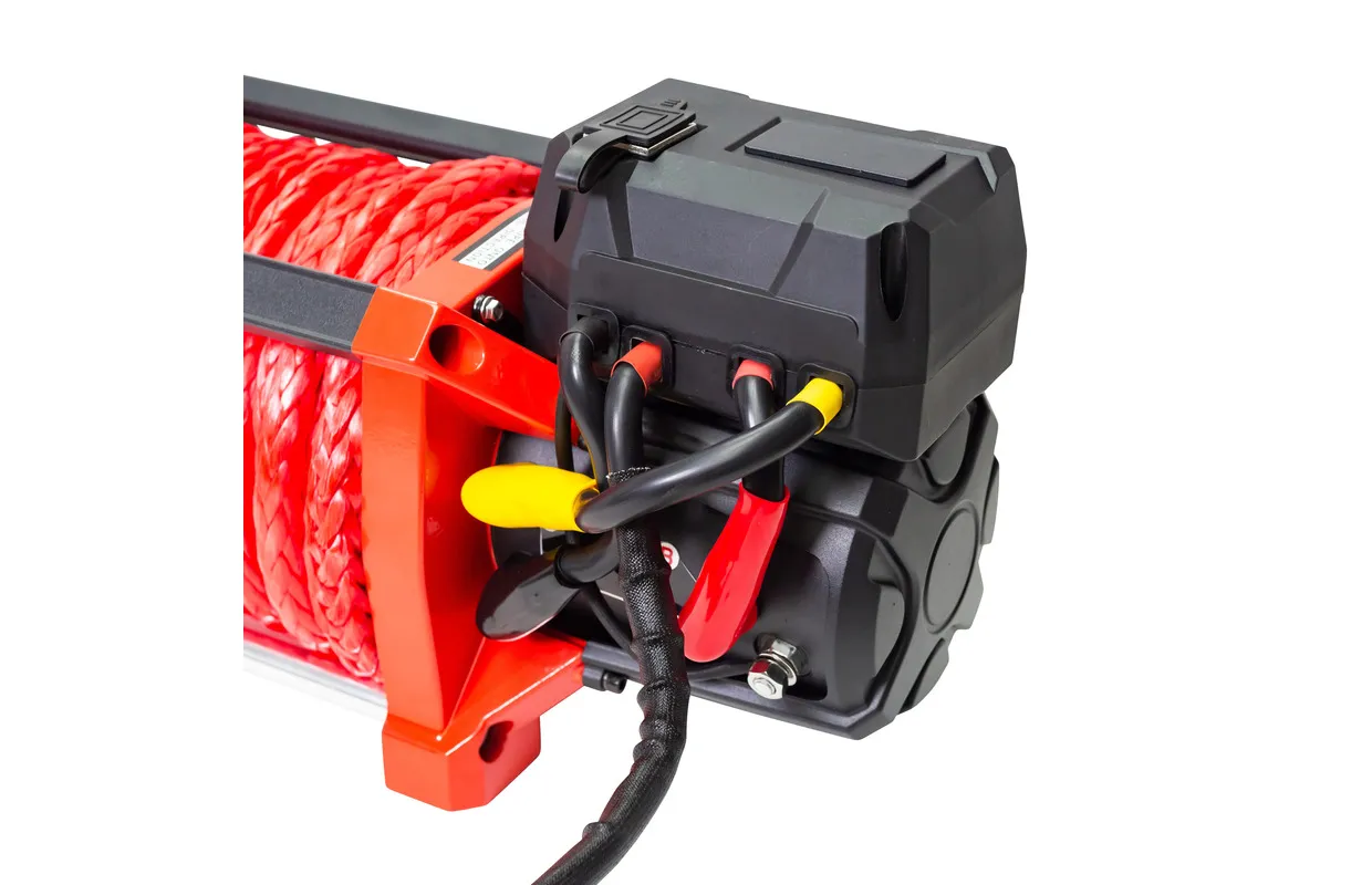 Lier 24V 8164 kg 22m synthetische kabel draadloze afstandsbediening MW Tools