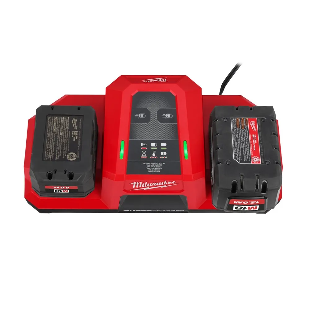 MILWAUKEE DUAL BAY SUPER CHARGER