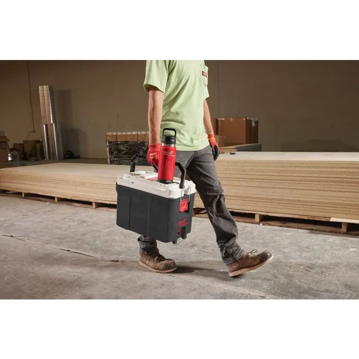 MILWAUKEE PACKOUT DRINKFLES M 532ML  ROOD