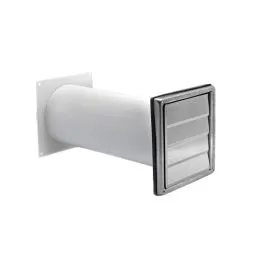 Nedco BV RVS lamellenrooster Ø150mm, 4 lamellen