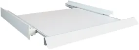 Nedco combirand met schuiflade De Luxe wit