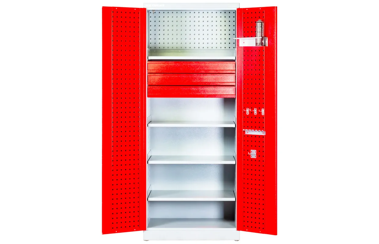 Opbergkast met 3 lades 780x580x1920mm MW Tools