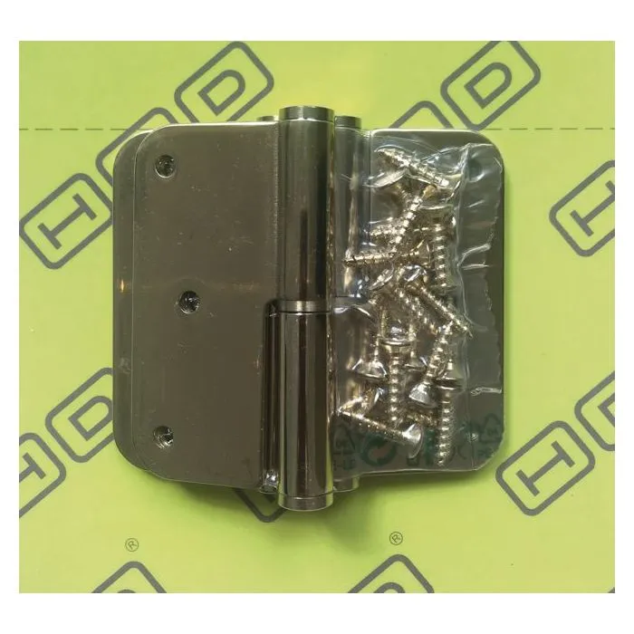 PAUMEL SKIN HDD 80X80X2,5 KOPER TITANIUM RECHTS 3ST+VIJS