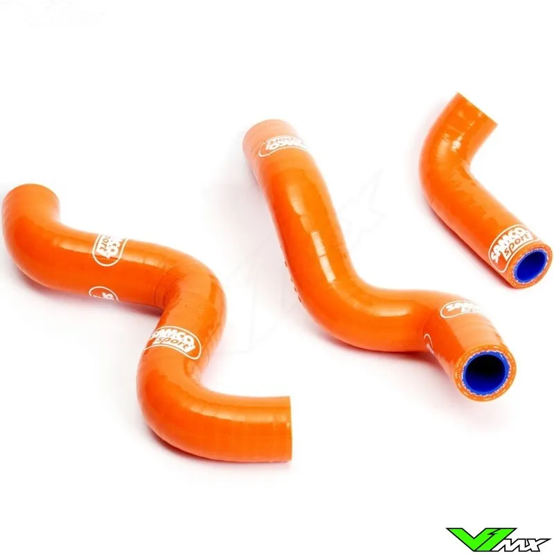RADIATEURSLANGEN SAMCO SPORT ORANJE  KTM 50SXPROJUNIOR 50SXPROSENIOR