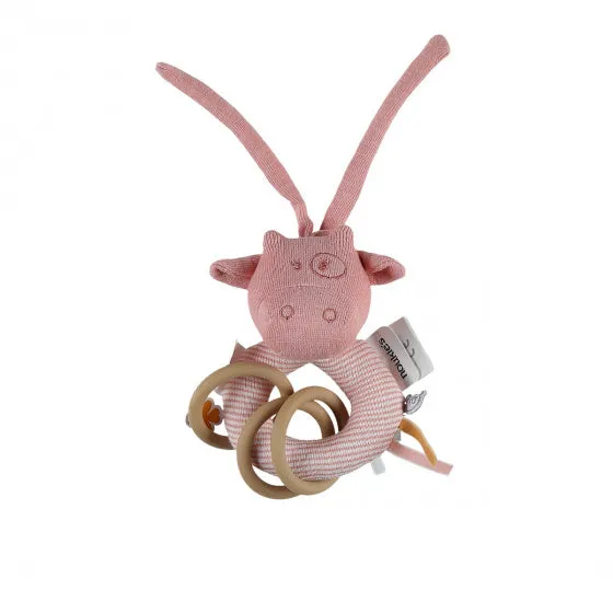 RINGRAMMELAAR NOUKIE'S LOLA JUNIOR 18 CM BIOKATOEN ROOD