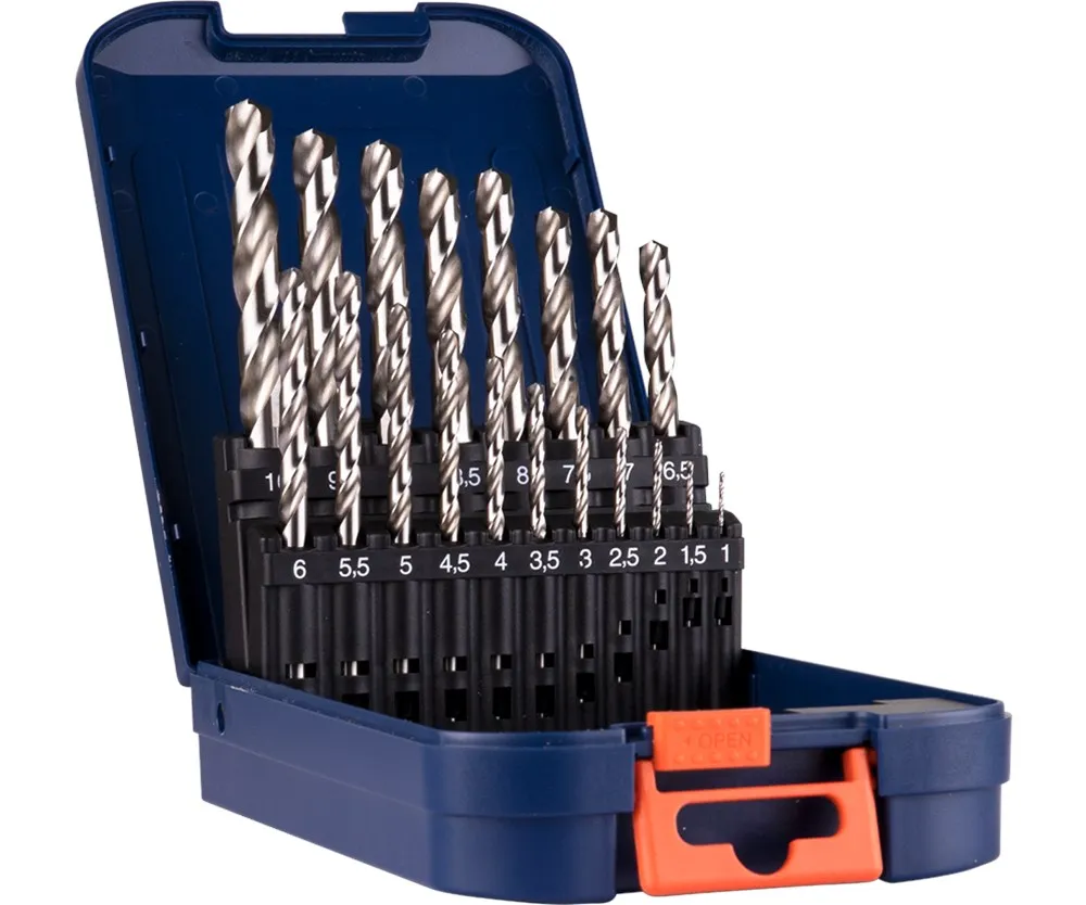 ROTEC SPIRAALBORENSET '105', DIN338, TYPE N