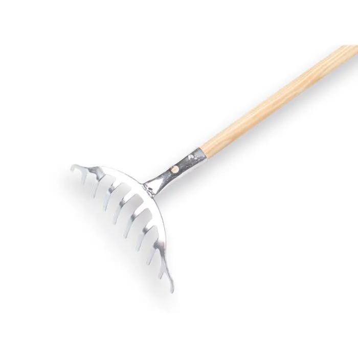 Rozenhark metaal verzinkt met Atlas steel 150 x 2,4 cm