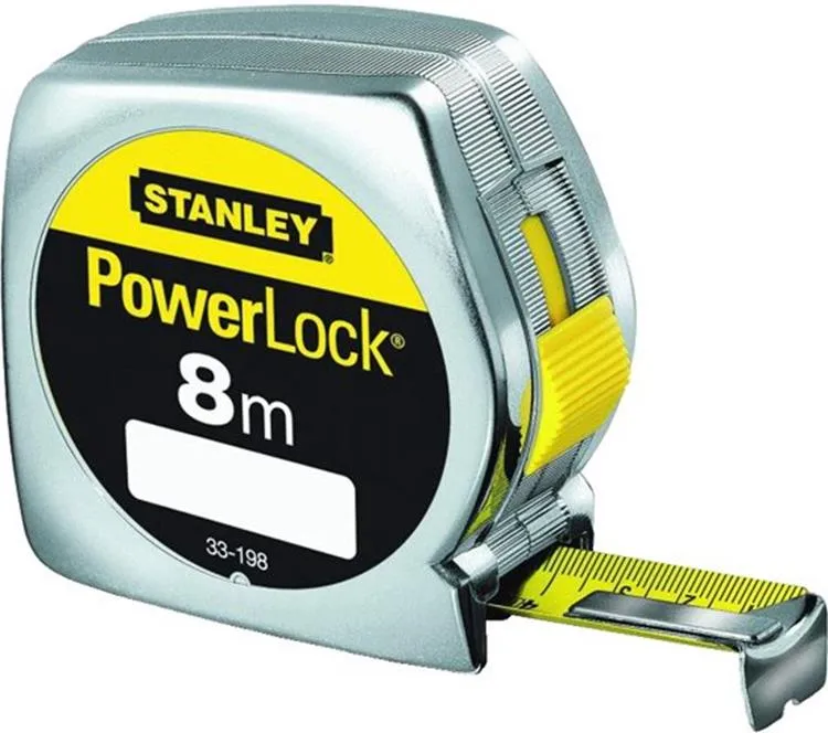 STANLEY  POWERLOCK ABS  ROLBANDMAAT  8M