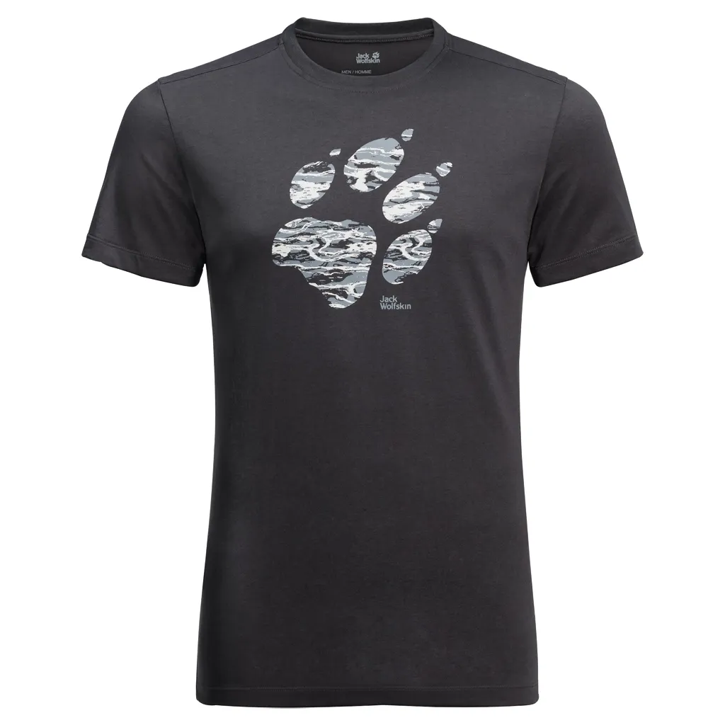 TSHIRT JACK WOLFSKIN MEN PAW PHANTOM