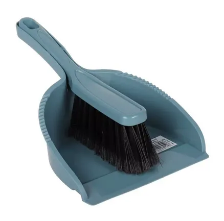 Talen Tools – Stoffer en blik – Blauw – Compact – Kliksysteem