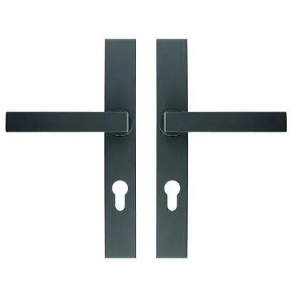 VEILIGHEIDSGARNITUUR HDD RECHTHOEK KRUK + KRUK ZWART STRUCTUUR 92MM