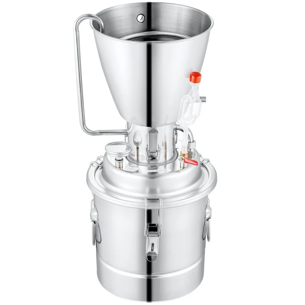 VEVOR Alcohol Distilleerder 10 L Distilleerder Distilleerder Rvs Diy Whisky