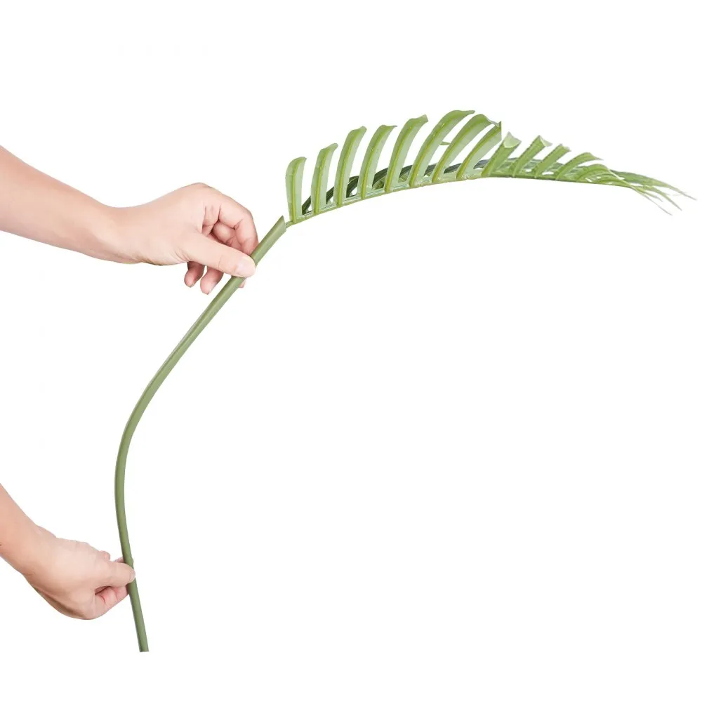 VEVOR Areca Catechu Kunstmatige 800x800x1524mm Kunstplant PE Kunstplanten Plastic Planten in Pot Betelnoot Palm Geurloos Waterdi