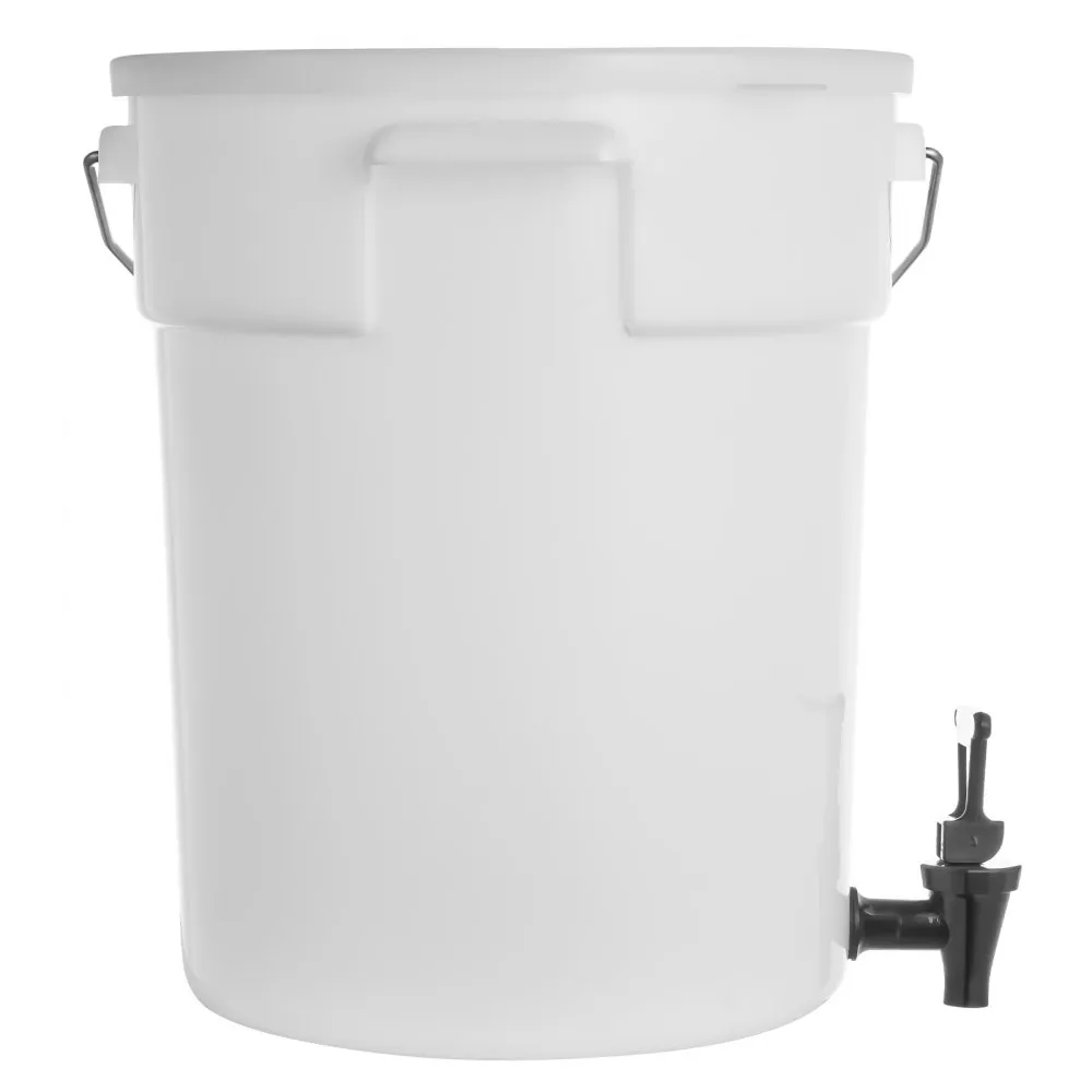 VEVOR drankdispenser, 19L partydrankdispenser, kunststof sapdispenser met kraan en deksel, ijsthee limonadesapwaterdispenser, vo