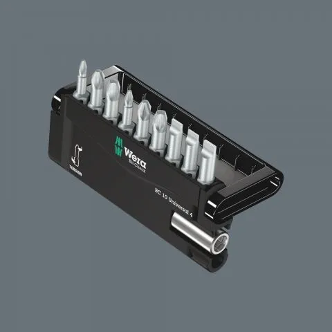 WERA 10DELIGE BITCHECK UNIVERSAL BITSET