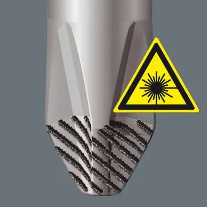 WERA 334 SK ZAAGSNEDE SCHROEVENDR. ZESKANT SLEUTEL 1.2X7X125MM  007675