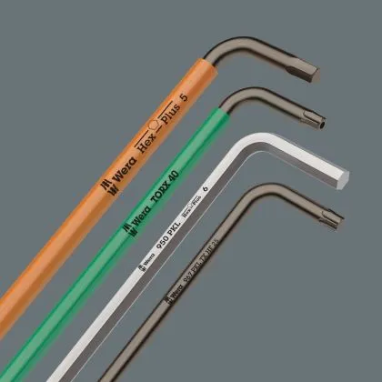 WERA 967 SXL HF TORX STIFTSLEUTEL MULTICOL. VASTHOUDF. LANG 25X154MM  024476