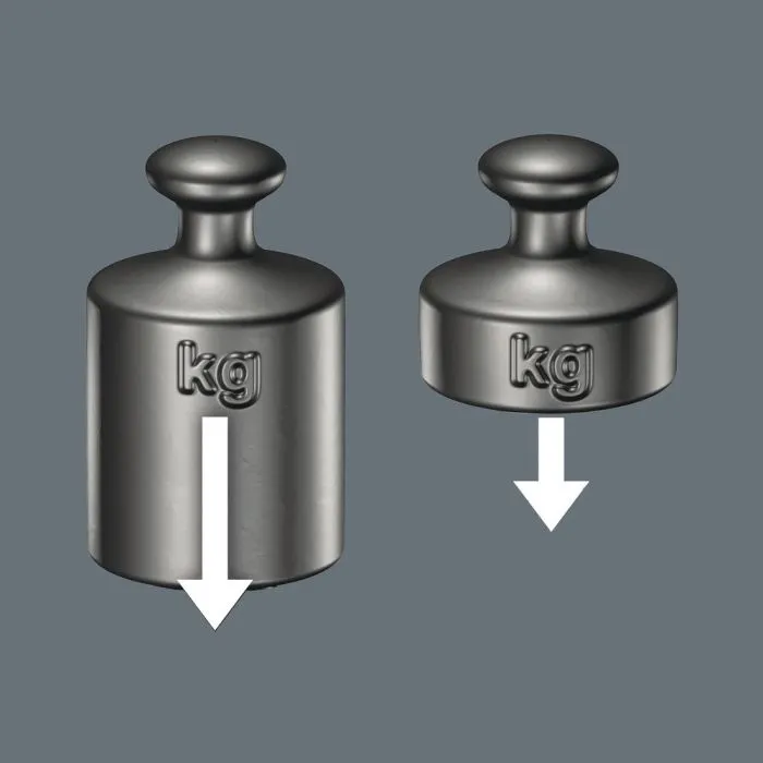 WERA BITCHECK 6 IMPAKTOR 1, 6 DELIG