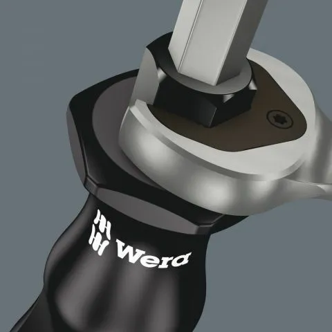 WERA KRAFTFORM PLUS SCHROEVENDRAAIER MET ZESKANTSCHACHT  SLEUF  4 X 90MM