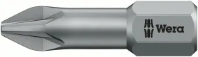 WERA SCHROEFBIT POZIDRIVE TORSIEVORM EXTREEM HARD LENGTE: 25MM GROOTTE: 2