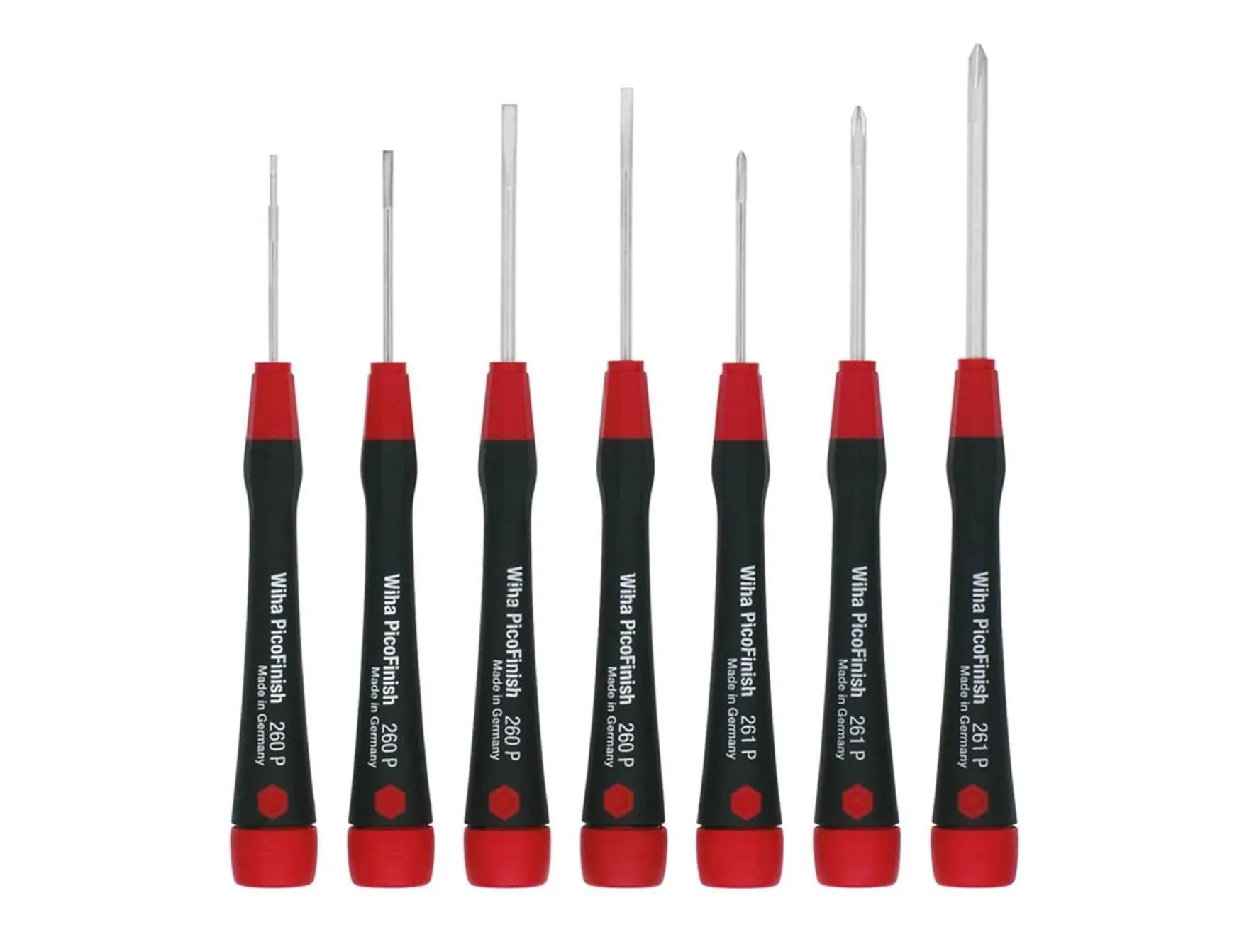 Wiha 260P K7 Sleufkop/Phillips set 7 delig