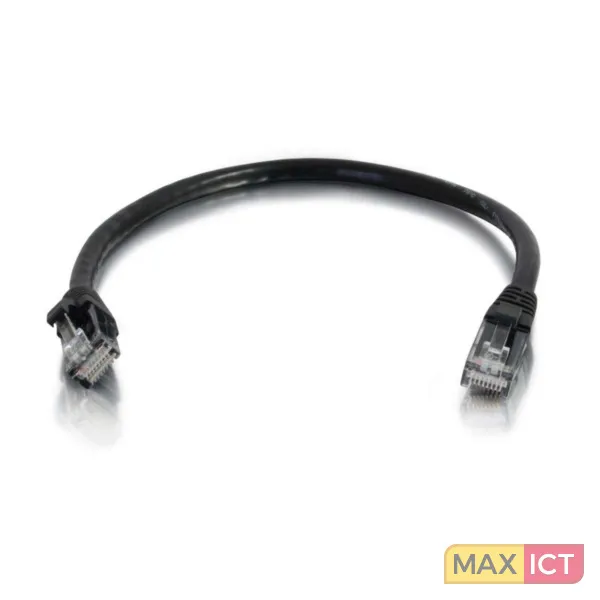 Wiha C2G 6" Cat6 netwerkkabel Zwart 0,15 m U/UTP (UTP)