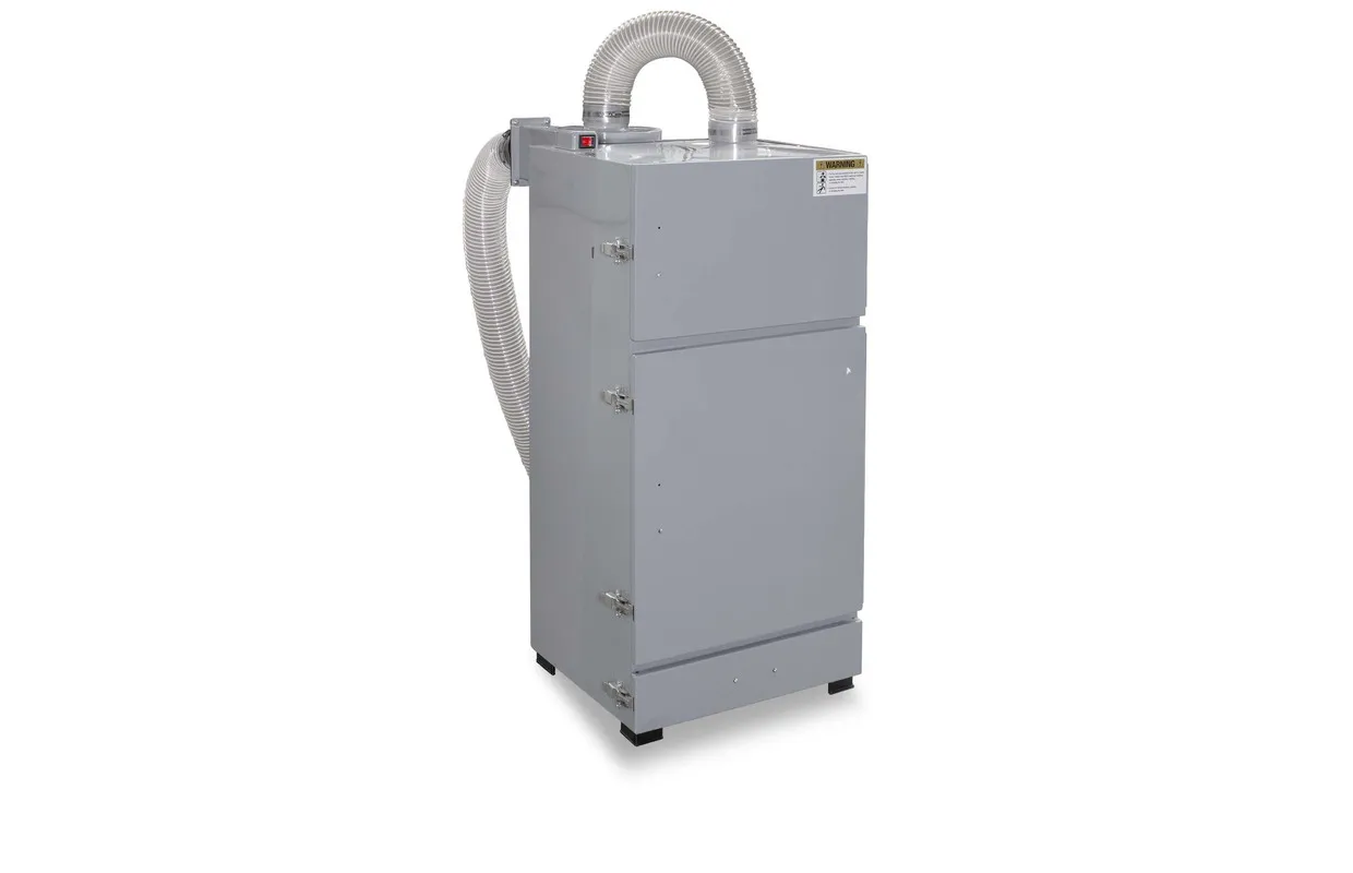 Zandstraalcabine 1200 L met cartridgefilter en cyclonische stofafzuiging MW Tools